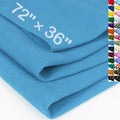 XSEINO Sky Blue Large Felt Fabric 72" X 36 ", 1.4 mm Thick Soft Felt Fabric by XSEINOiscreating%EF%BC%81