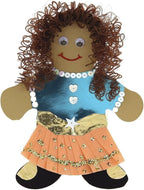 Hygloss 16 oz Curly Doll Hair for Crafts Assorted- Premium Synthetic Hair for - Image 3