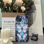 ZHEGAILIAN Case for iPhone 13 14, Stained Glass Butterfly Aesthetic Durable - Image 7