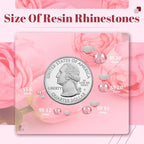 12000PCS 2mm Resin Rhinestones in Bulk, Bedazzling Flatback Crystals Rhinestones - Image 3