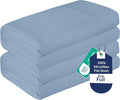 Royale Linens 2 Pack Bulk Flat Sheet Set by ROYALELINENS