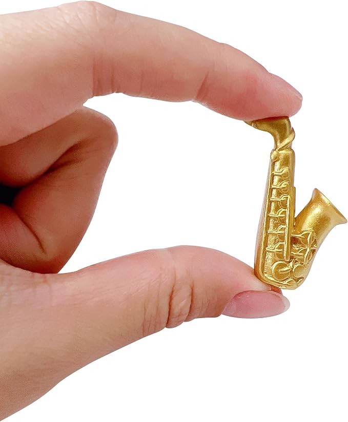 25pcs Mini Musical Instruments Decoration Piano Violin Trumpet Guitar Saxophone - Image 9