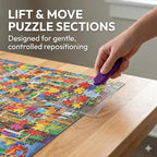 Ceaco Puzzle Scoop with LED Light & 3X Magnifier – Jigsaw Puzzle Accessory - Image 2