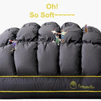 YOUR MOON Fluffy Support Bed Pillow King Size, Luxury Hotel Quality Bed Pillows - Image 3