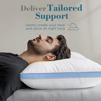 viewstar Bed Pillows King Sizes Set of 2, Hotel Quality Cooling Down - Image 3
