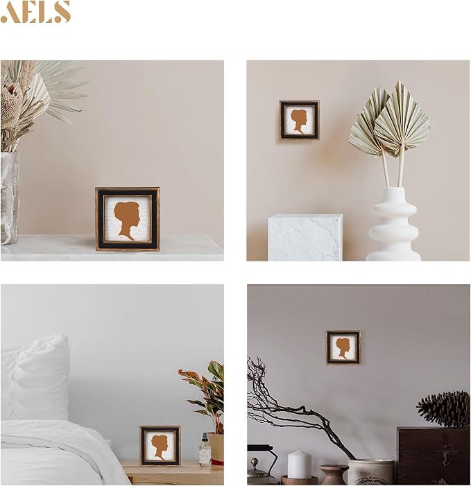 AELS 4x4 Inch Vintage Picture Frame, Elegant Luxury Antique Photo Frames - Image 4