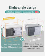 OlarHike 97QT Stackable Lockable Storage Bins - Image 5