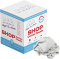 Angel-in-Armor Shop Towels (14”x14”) – 1000 Unit Box of Lint-Free Cotton Shop Towel Cleaning Rags – Durable Shop Rags for Auto, Garage, Industrial, and Commercial Use