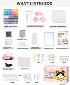 Fuse Beads Kit-120 Colors 62000 2.6mm-Easy DIY, Built-in Iron | DIY Crafts - Image 3