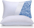 OSBED Adjustable Cooling Shredded Memory Foam Pillows King Size Set of 2 by OSBED
