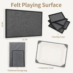 1000 Pieces Puzzle Board, 31.5x23.6 Felt Puzzle Storage Mat | Features a - Image 5