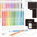 Shuttle Art 30 Colors Cute Journal Pens 0.6mm Fine Point Colored Gel Pens by ShuttleArt