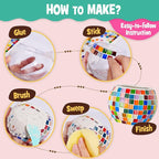Glass Mosaic Candle Holder Kit - Image 4