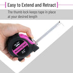Mr. Pen- Retractable Tape Measure 25 ft, Easy Read | Steel Retractable - Image 4