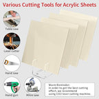 1/8 Thick 12 x 12 inch Acrylic Sheets - Image 3