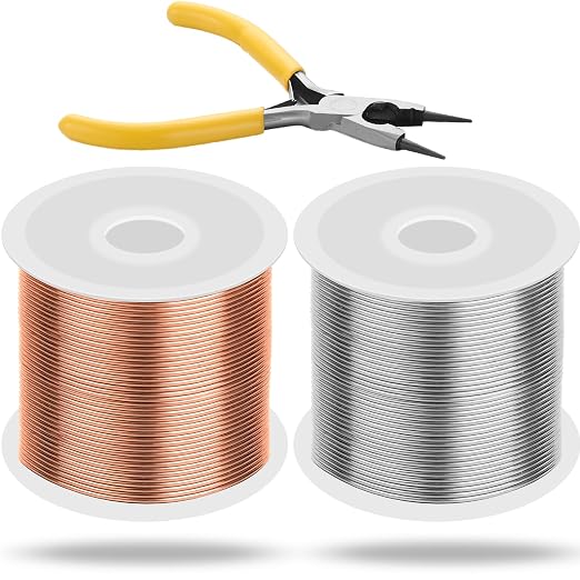 Mudder 2 Rolls Copper 20 Gauge Wire by Mudder