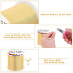 anezus 20 Gauge Jewelry Wire, 28 Yards Craft Wire Tarnish Resistant Copper - Image 5