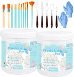 Modeling Paste 2000ml/127oz Professional High Density Acrylic Medium Structural by Qiveaory