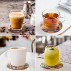 Cumule 8 Pcs Cowboy Diamond Art Coasters Kit - Image 7