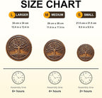 Tree of Time Puzzles Adults Gifts Wooden 200 Pieces 11.4 * 11.4in - Image 4