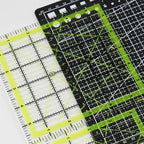 UOOU Quilting Ruler 1 Pack, Square Quilting Rulers Fabric Cutting Ruler Acrylic - Image 6