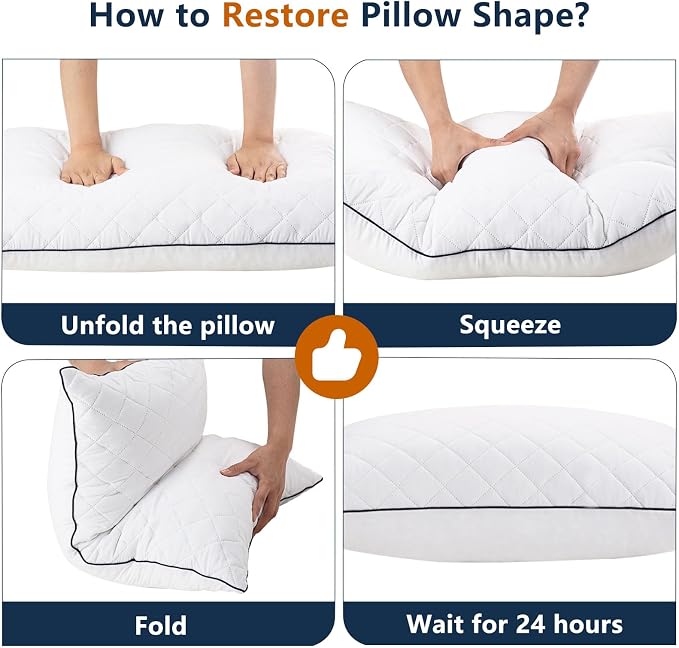 1 MIDDLE ONE Body Pillow, Memory Foam Body Pillows - Image 7