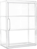 Acrylic Display Case for Collectibles 3 Tier Wall-Mounted Display Case by LXLXXL