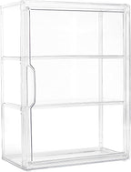 Acrylic Display Case for Collectibles 3 Tier Wall-Mounted Display Case by LXLXXL