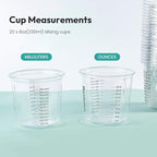 Epoxy Measuring Cups, Resiners 50pcs Resin Mixing Cups - Image 4