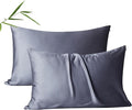 2 Pack Cooling Pillow Cases, Viscose Derived from Bamboo Pillow Protectors King by ShunjieHome