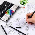 Dyvicl Journal Planner Pens Black Colored Pens, 24 Pack 0.4mm Fineliner Pen Set - Image 5