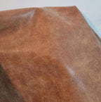 NAT Leathers | Blonde Light Tan Beige Distressed Crazy Horse Soft Faux Vegan - Image 5