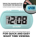 Sharp Digital Alarm Clock – Tactile Case - Image 4