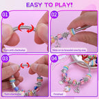 VICTLOV Charm Bracelet Making Kit, DIY Craft - Image 4