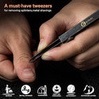 CIVIVI Precision Tweezers, Retractable Sharp Pointed Splinter Removal Tool | - Image 2