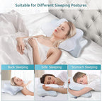DONAMA Cervical Pillow for Neck and Shoulder Pain Relief, Cooling Contour - Image 3