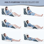 Yojoker 4PCS Orthopedic Bed Wedge Pillow Set - Image 2