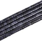 152pcs 4x2mm Natural Blue Sand Stone Heishi Disc Rondelle Spacer Stone Semi by LIFAVOVY