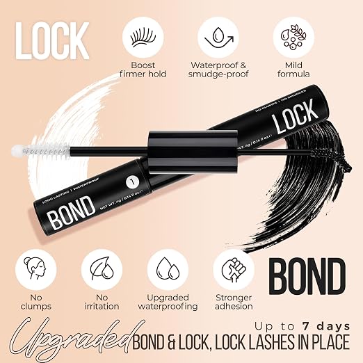 LASHVIEW Lash Bond and Seal & Lash Reomver and Conditioner Kit, Hold on 7-Day+ - Image 5