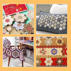 Veroave Quilting Templates, Hexagon Paper Piecing - Image 7