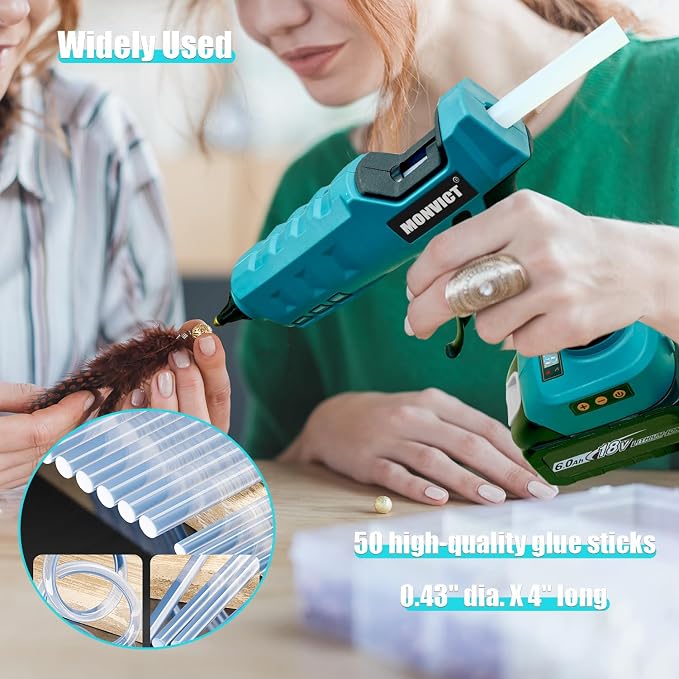 MONVICT Cordless Glue Gun for Makita 18V Battery - Image 6
