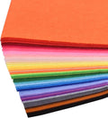 40pcs Coloured Felt Cloth Nonwoven 12 x 12 inches Felt Fabric Sheets DIY Craft by HEXJOZEI