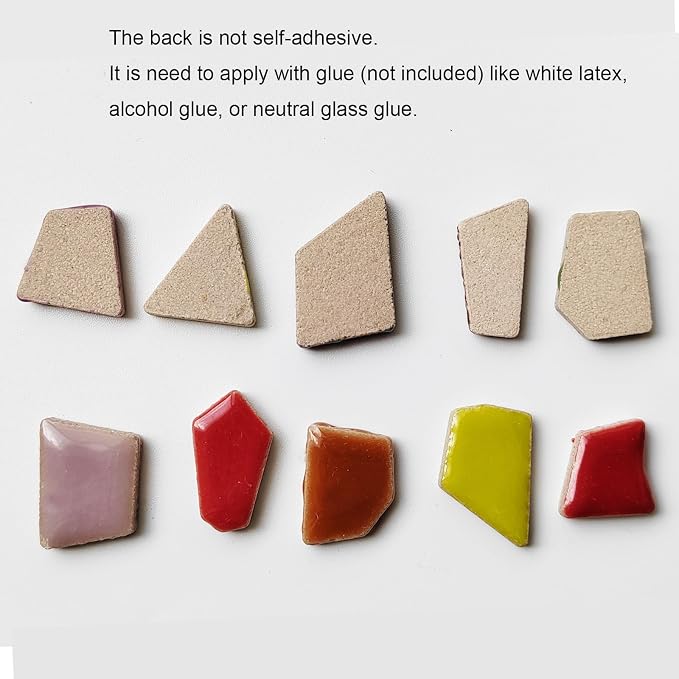 0.8inch-1.6inch Size Irregular Ceramic Mosaic Tiles - Image 3