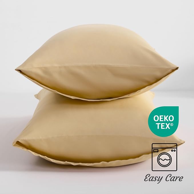 NTBAY King Pillow Cases Set of 2, 2 Pack Brushed Microfiber 20x40 Pillow Cases - Image 3