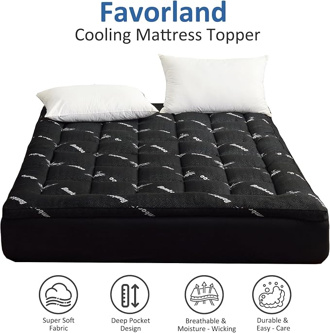 Favorland Mattress Topper Queen Size - Image 2