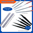 Gundam Model Tools Kit, Screwdriver, Polishing Strip, Blades - Image 3