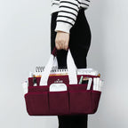 JJRING Craft Organizer Tote Bag, Art Storage Caddy - Image 8
