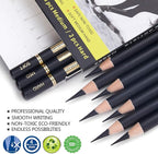 MARKART Professional Charcoal Pencils Drawing Set - Image 2