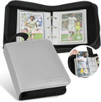 Trading Card Binder, Card Collection Binder Album Folder by Foalgo