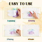 Tintnut Watercolor Gradient Heat Transfer Vinyl, stretch washable, suitable - Image 4